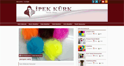 Desktop Screenshot of ipekkurk.com